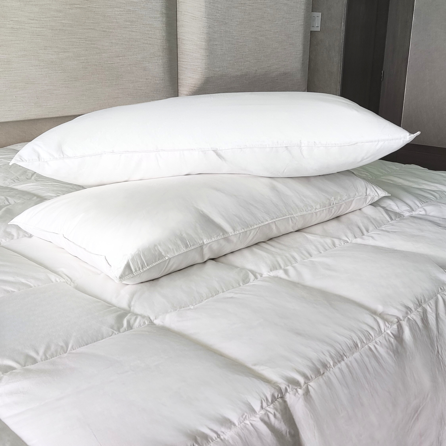 Nimbus – Almohada 100% Plumón de Pecho de Ganso